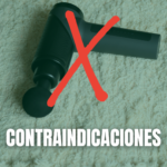 Contraindicaciones de uso de las pistolas masajeadoras