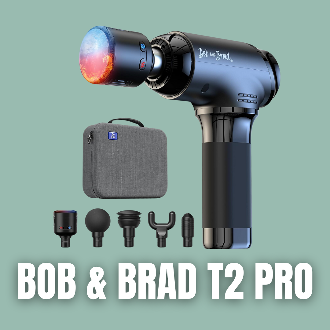 Pistola de masaje muscular Bob and Brad T2 Pro
